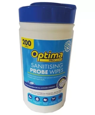 Optima Sanitising Probe Wipes x200 tub
