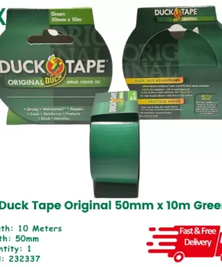 Duck Tape Original 50mm x 10m Green 232337