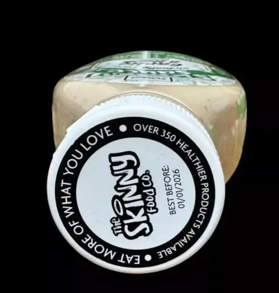The Skinny Food Co Garlic & Herb 425 ml, Pack of 2, Virtually Zero, VEGAN - Image 2
