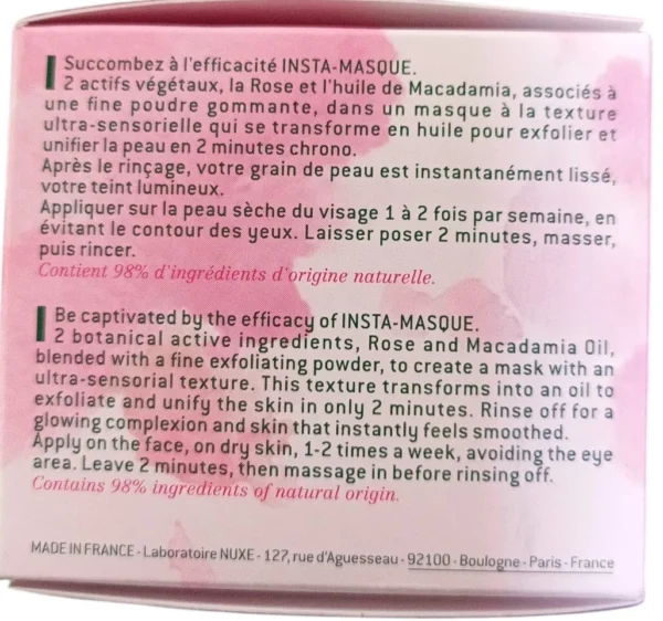Nuxe Insta-Masque Exfoliating & Unifying Mask 50ml - Image 3